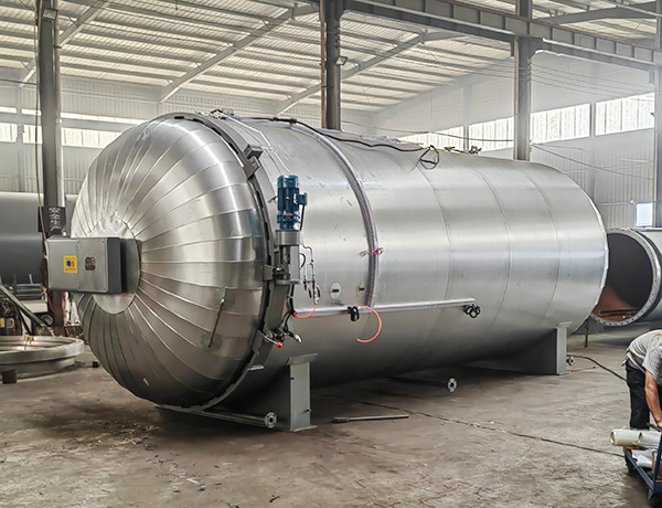 运营成本低汽车胶管硫化罐